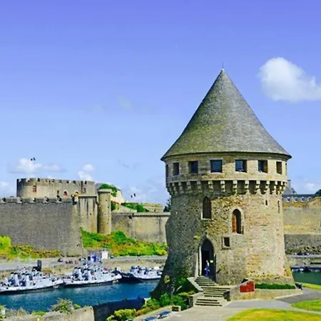 Appt 2 Ch Vue Mer A 5' De La Gare De Brest Exterior photo