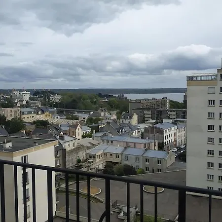 Appt 2 Ch Vue Mer A 5' De La Gare De Brest Exterior photo